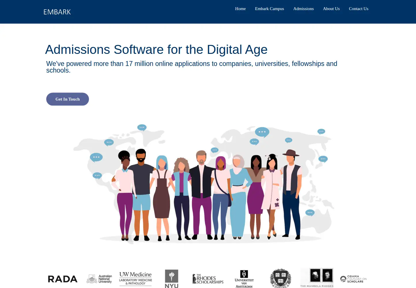 Screenshot of embark.com