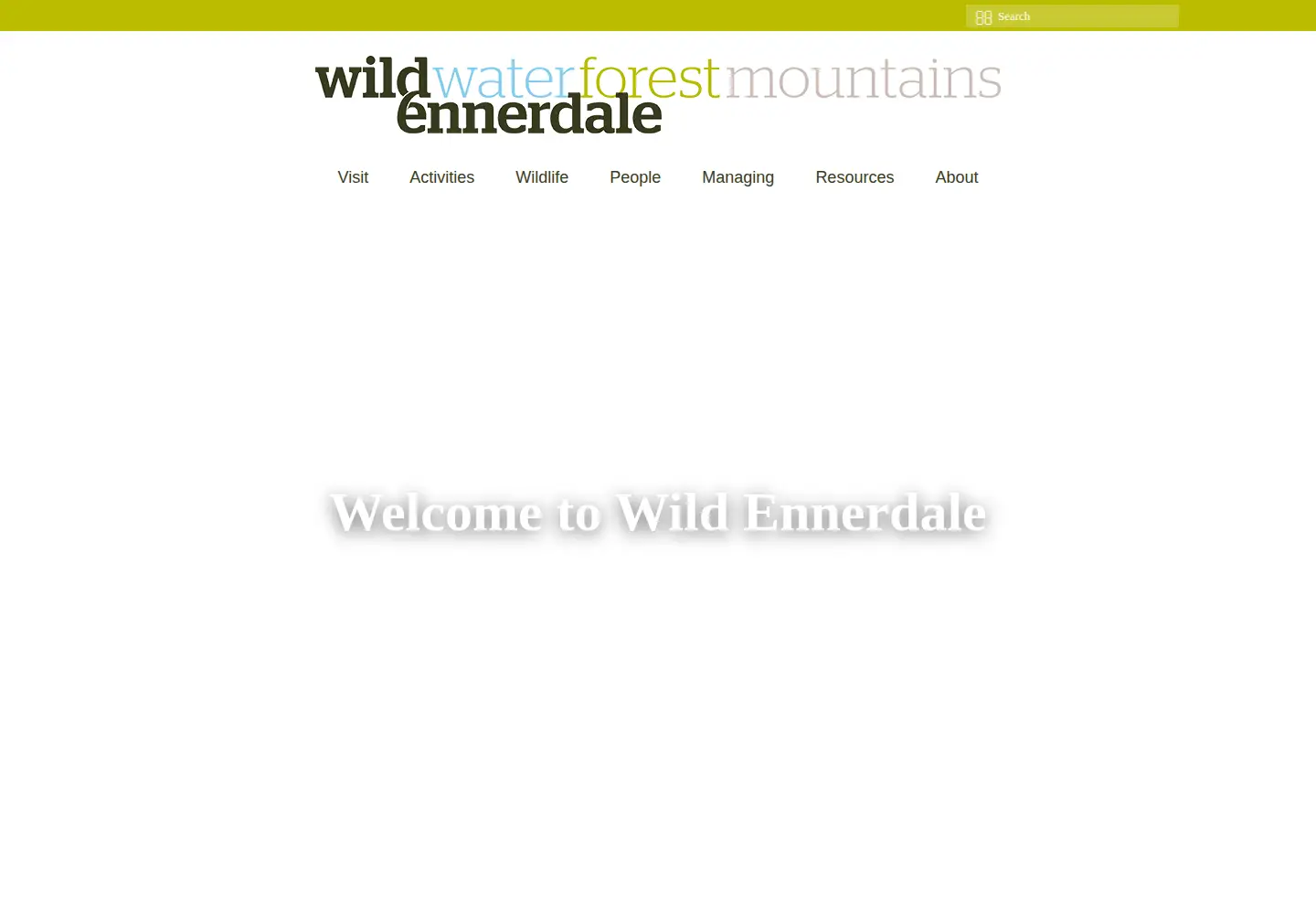 Screenshot of wildennerdale.co.uk