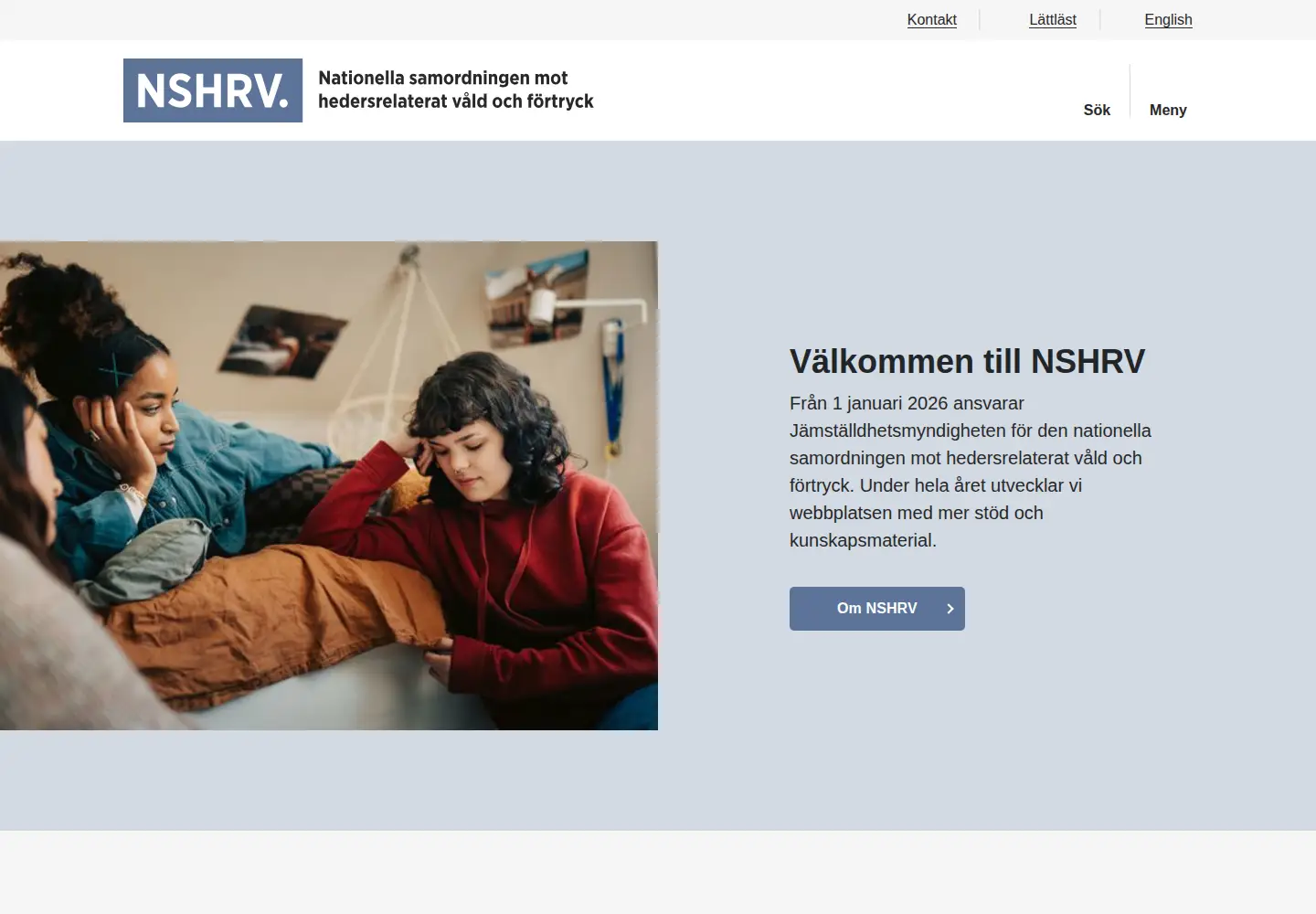 Captured homepage of hedersfortryck.se in the current scan