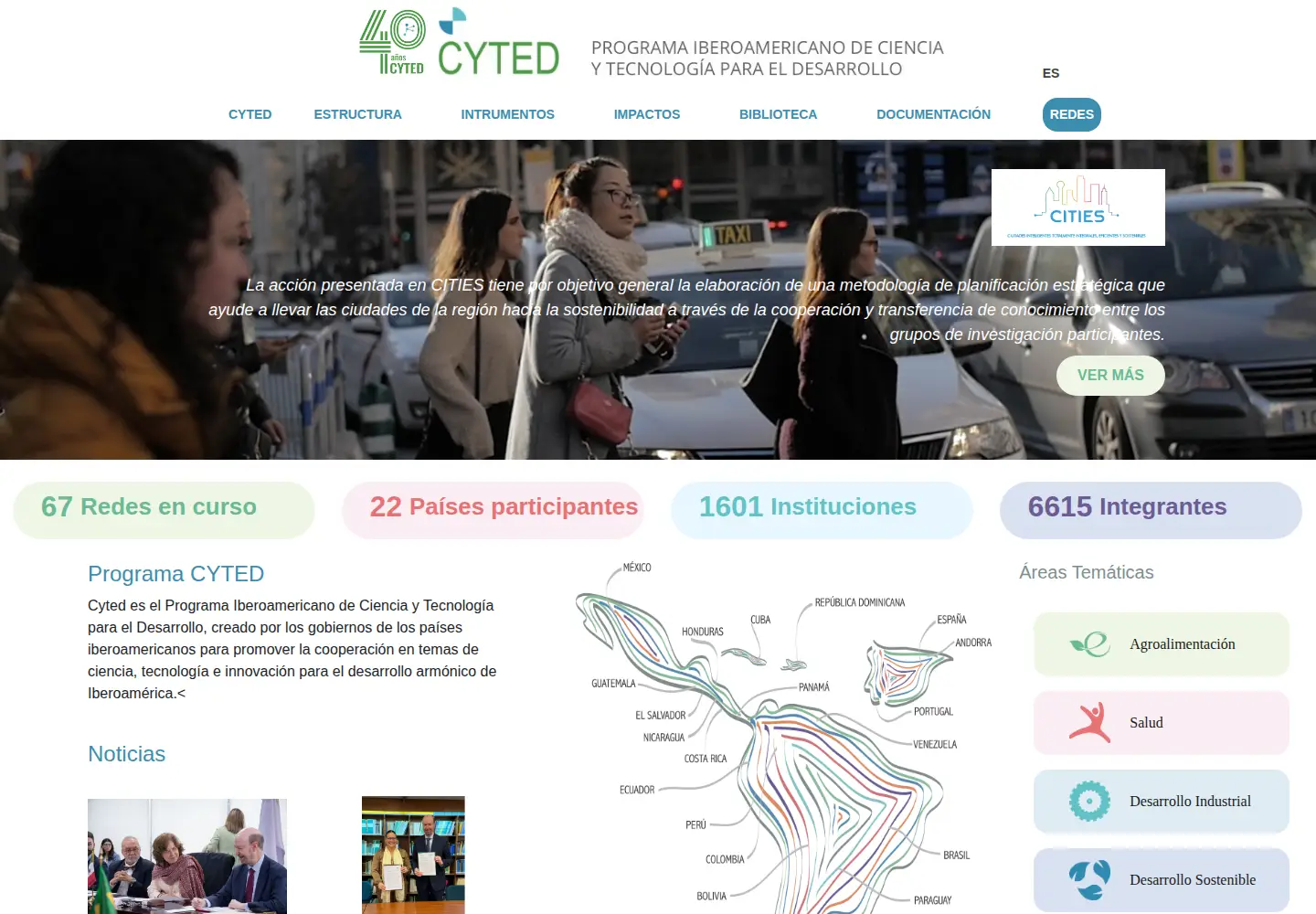 Screenshot of cyted.org
