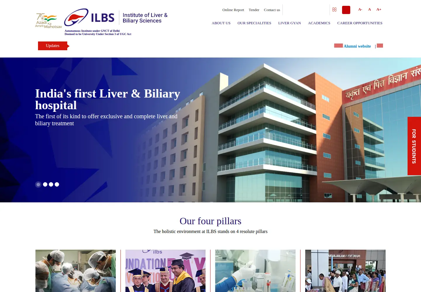 Screenshot of ilbs.in