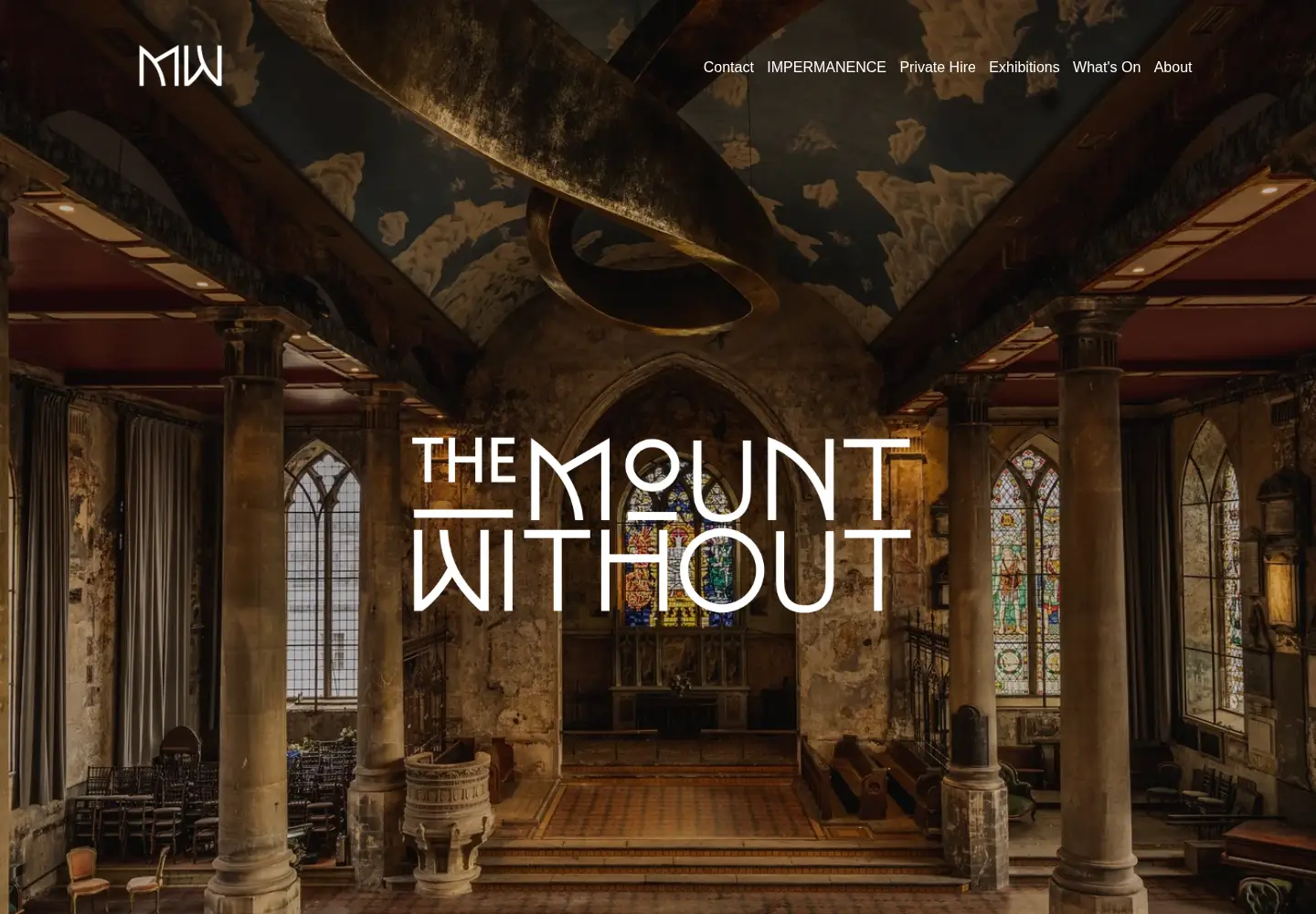 Captured homepage of themountwithout.co.uk in the current scan