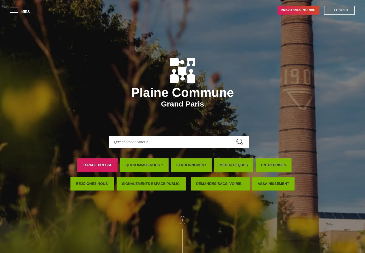 Screenshot of plainecommune.fr