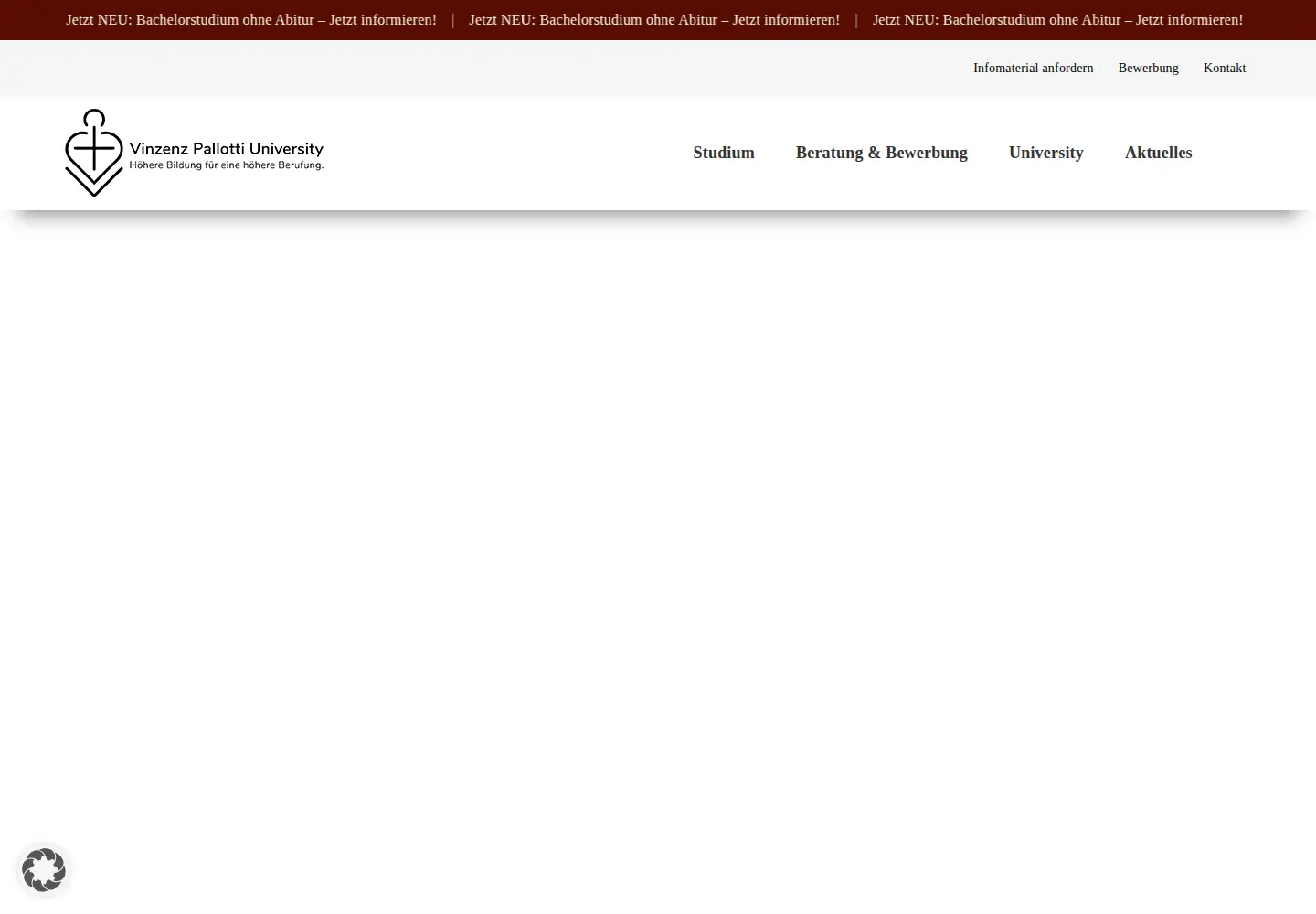 Screenshot of vp-uni.de