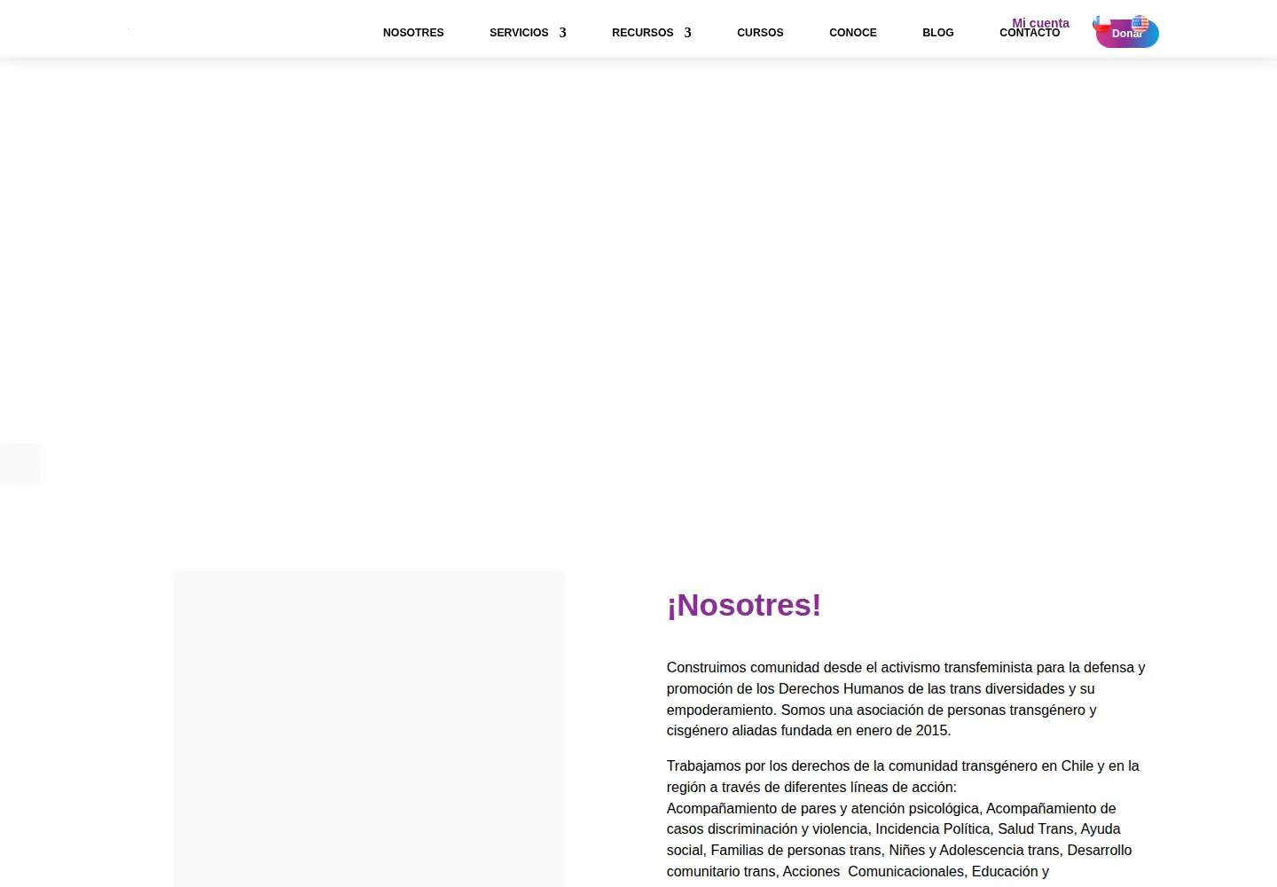 Screenshot of otdchile.org