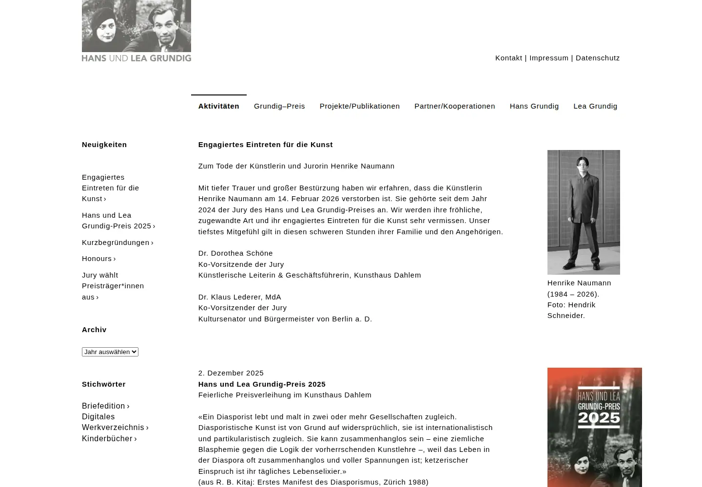 Screenshot of hans-und-lea-grundig.de