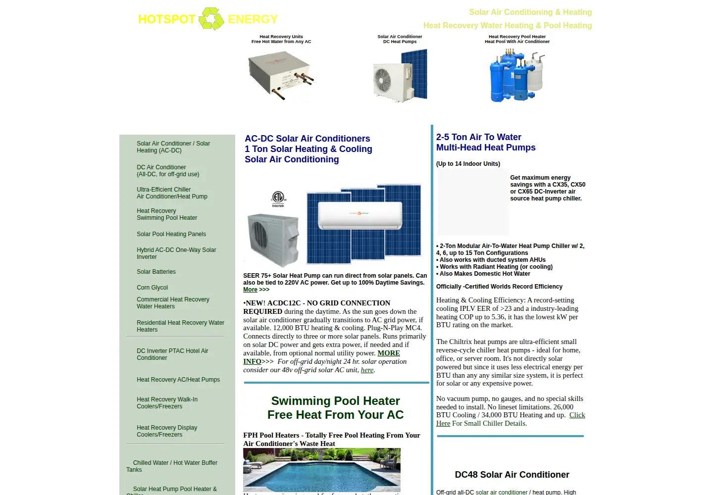 Screenshot of hotspotenergy.com