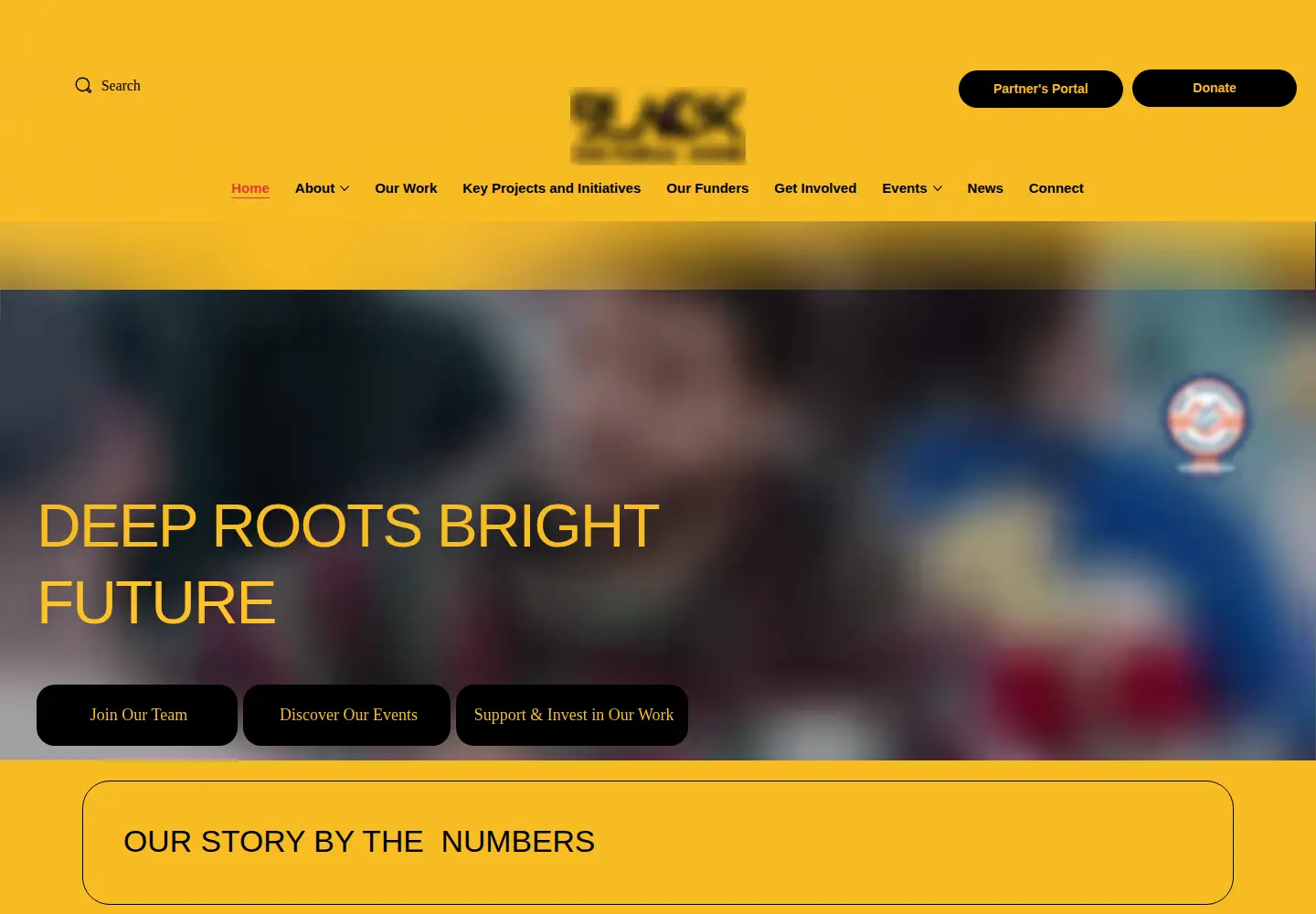 Screenshot of blackculturalzone.org