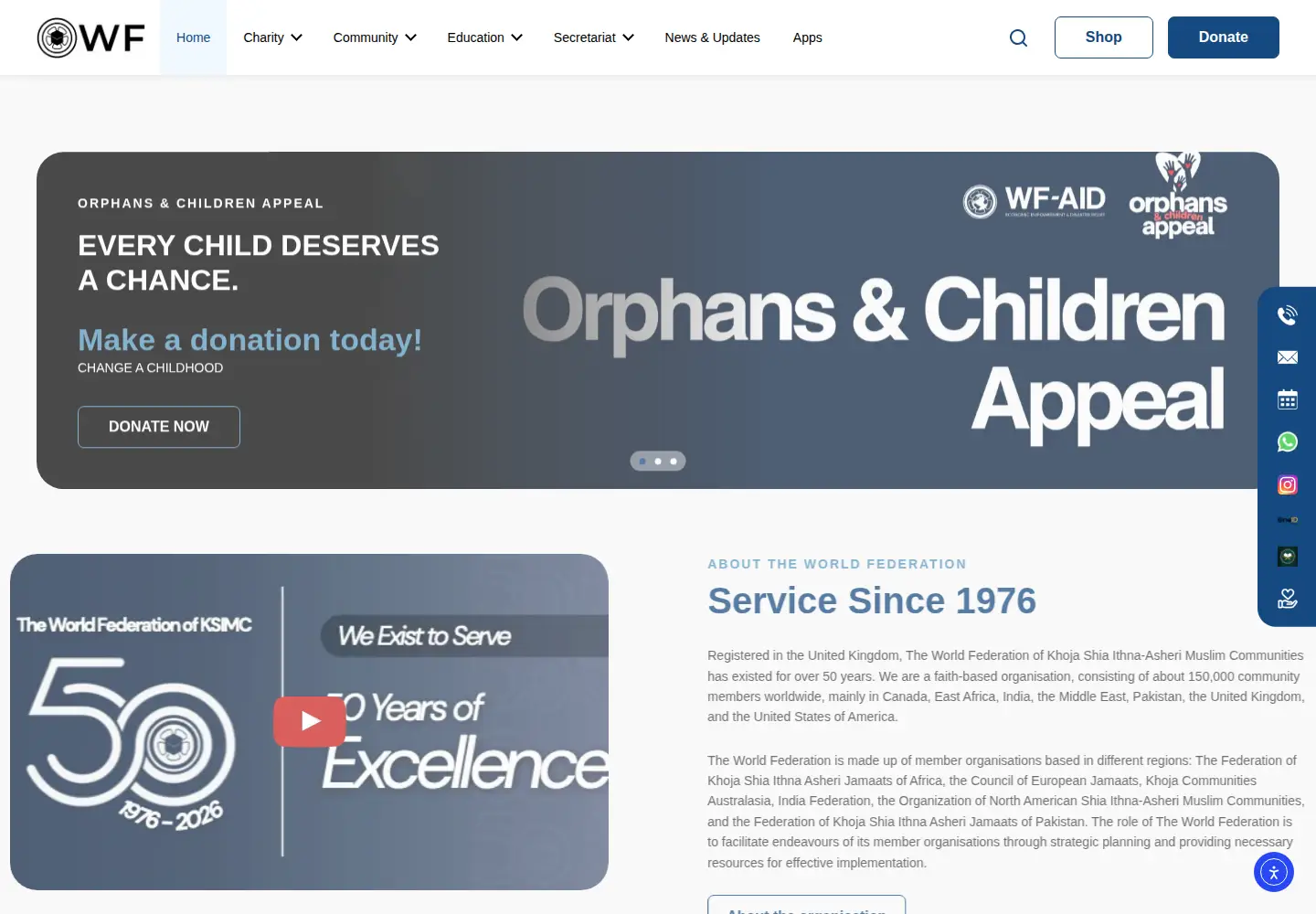 Screenshot of world-federation.org