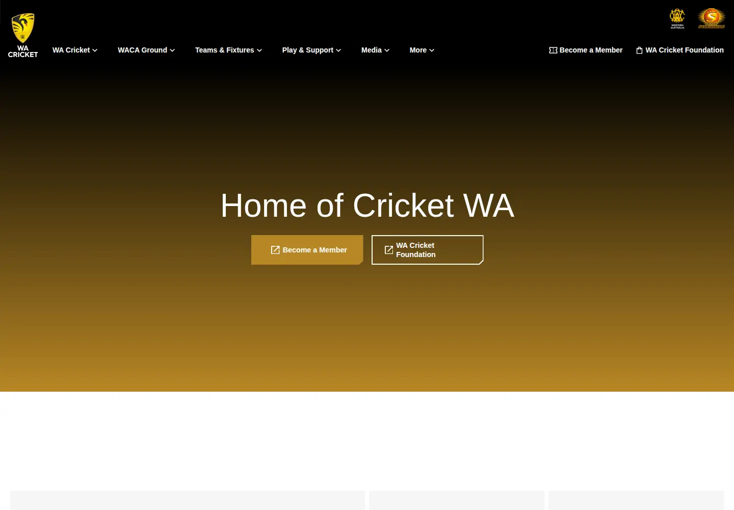 Screenshot of waca.com.au