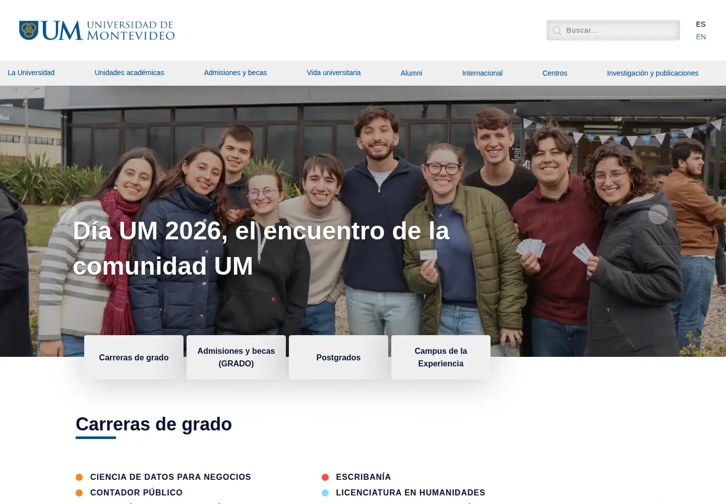 Screenshot of um.edu.uy