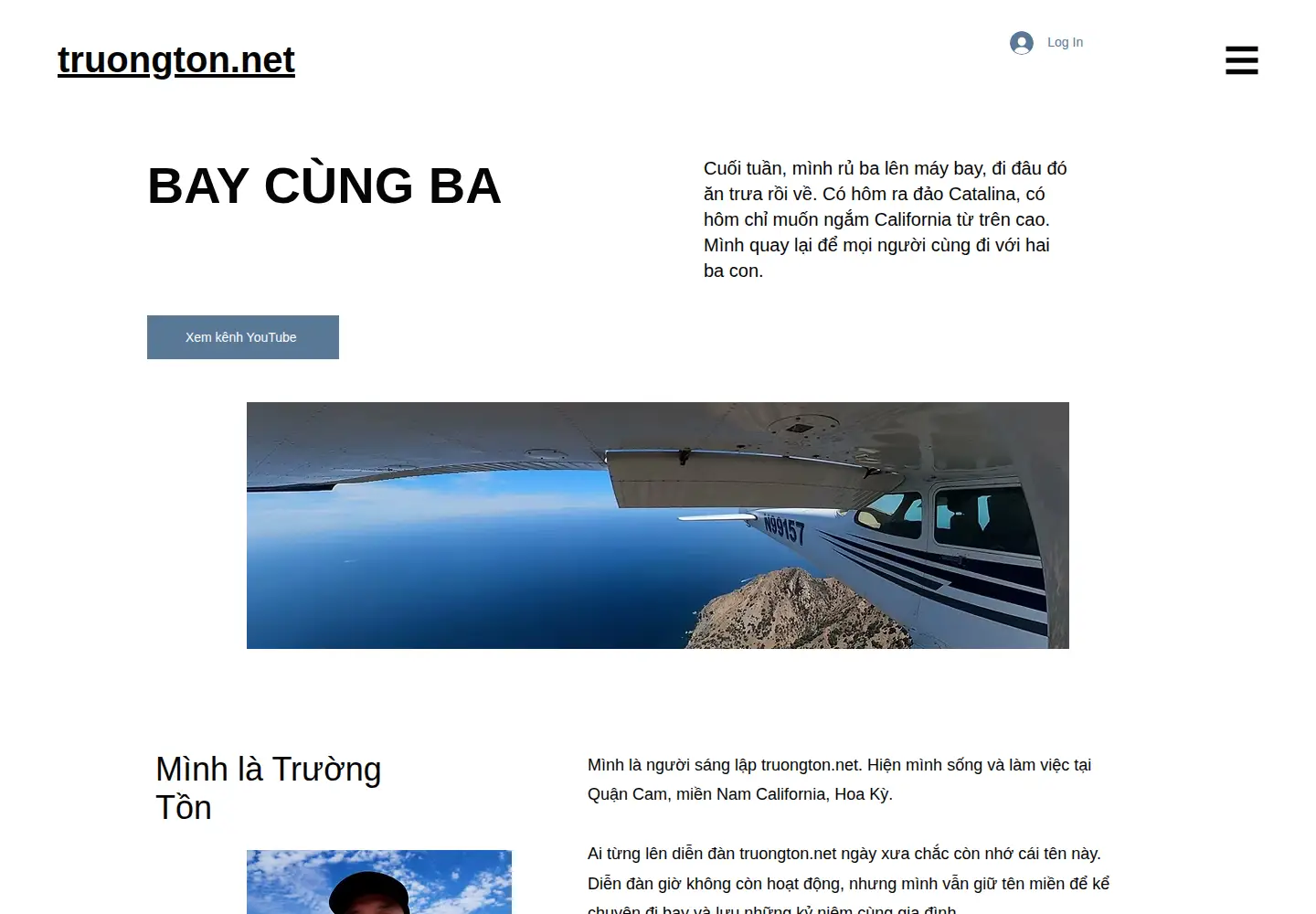Screenshot of truongton.net
