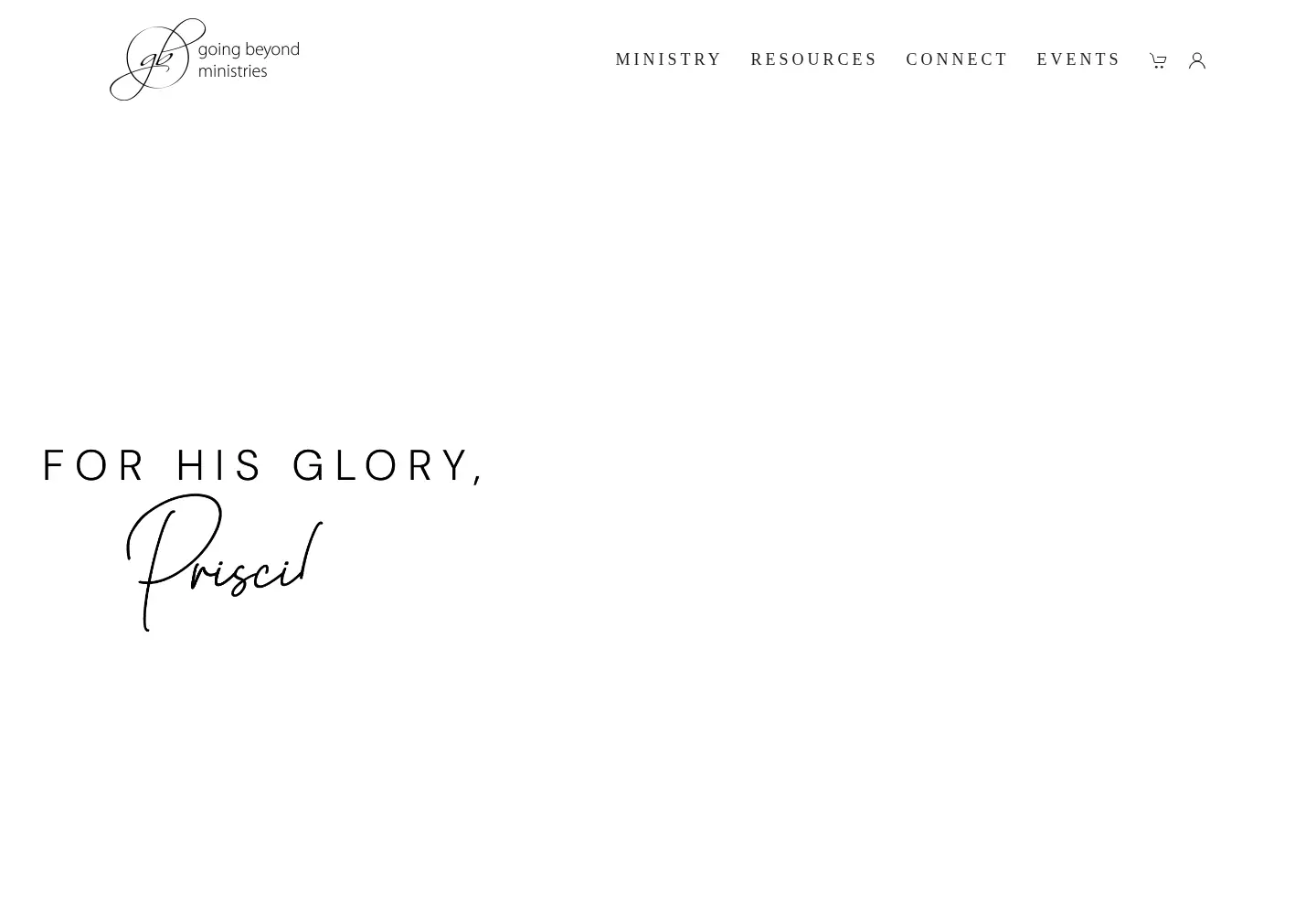 Screenshot of goingbeyond.com
