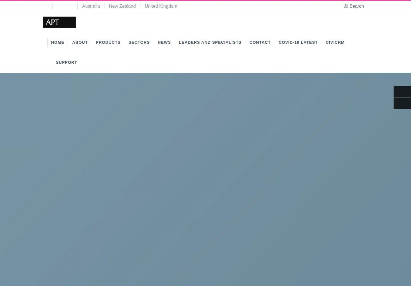 Screenshot of aptsolutions.net