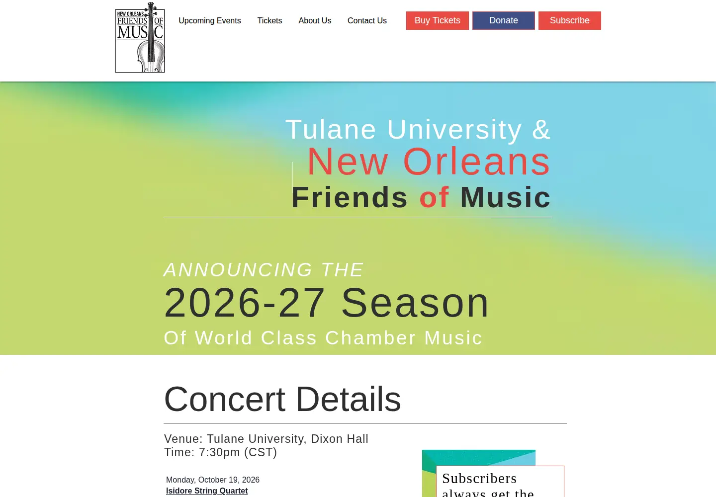 Screenshot of friendsofmusic.org