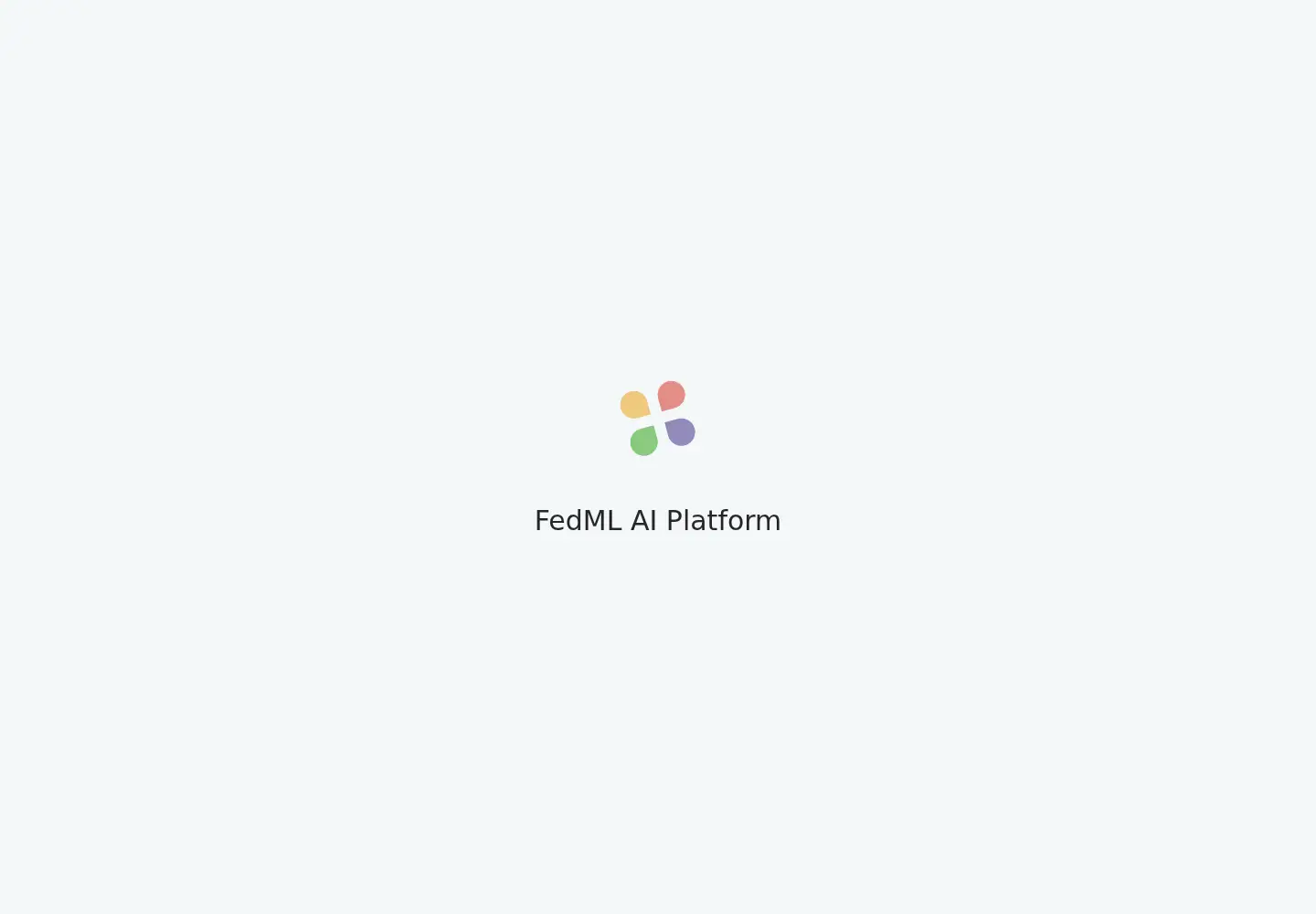 Captured homepage of fedml.ai in the current scan
