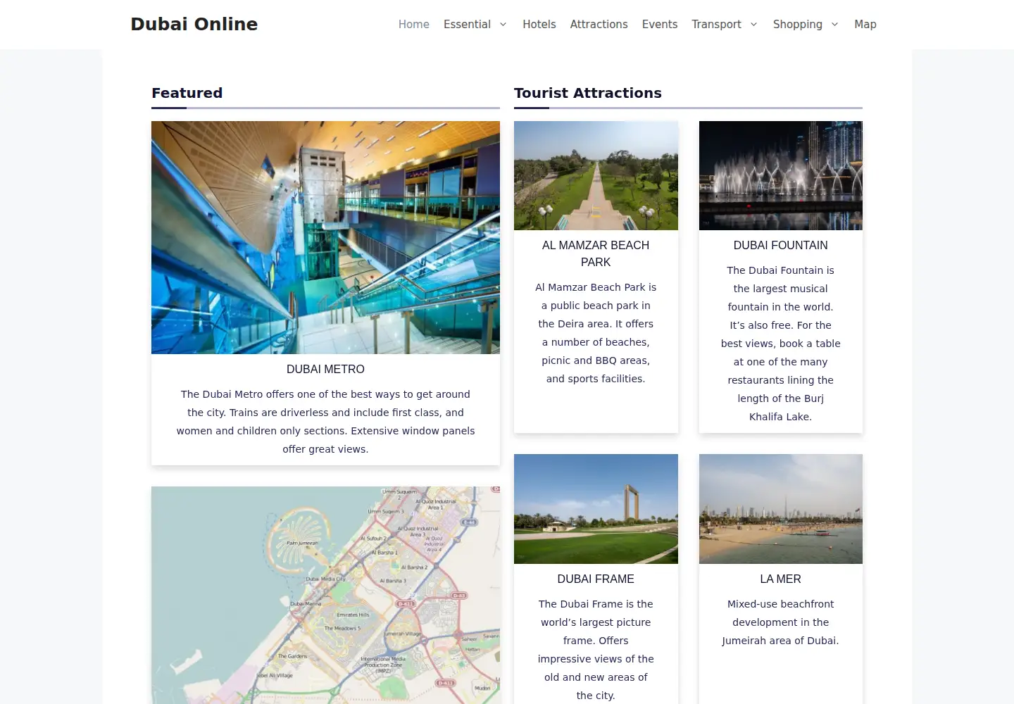 Captured homepage of dubai-online.com in the current scan