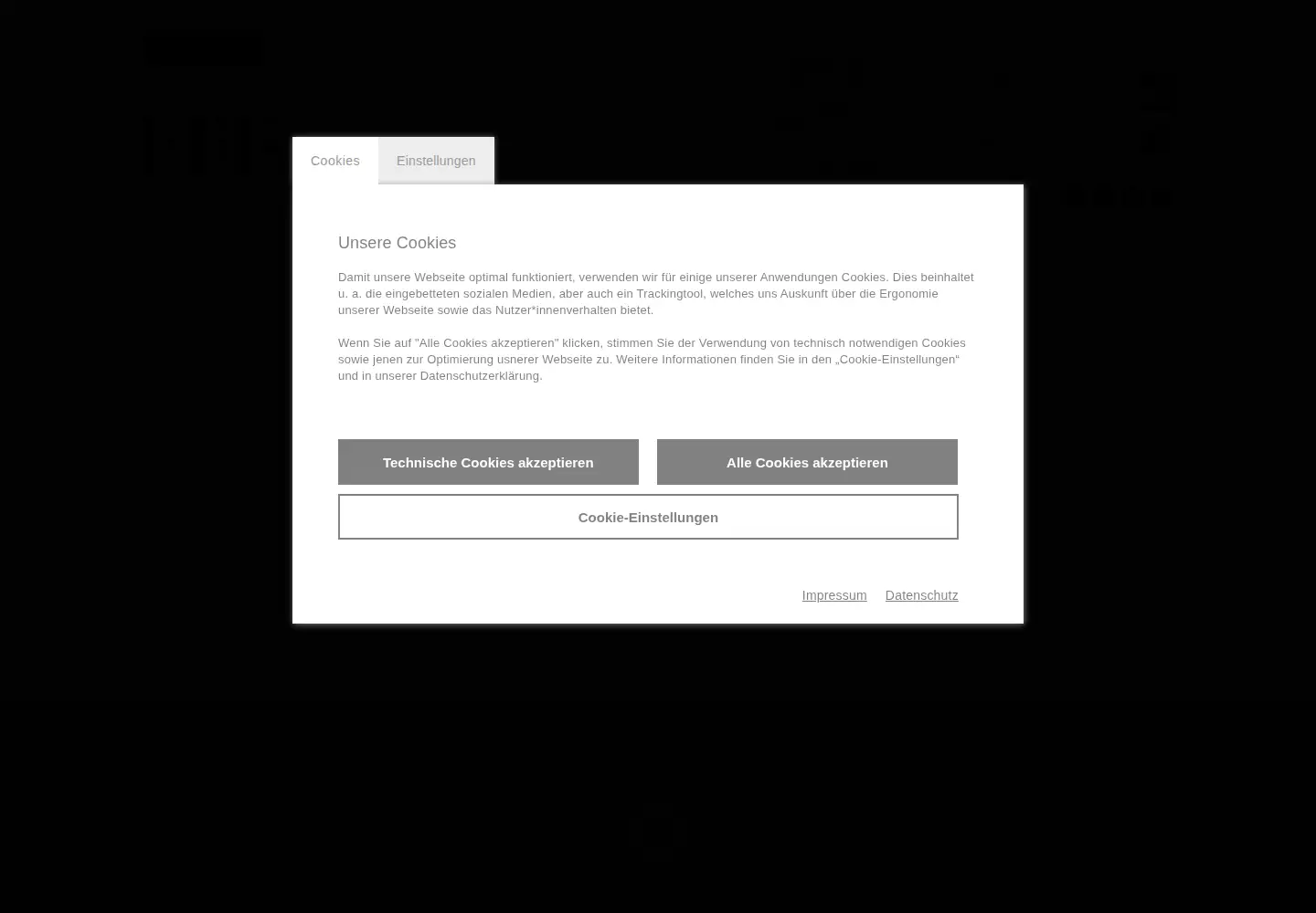 Captured homepage of hff-muenchen.de in the current scan