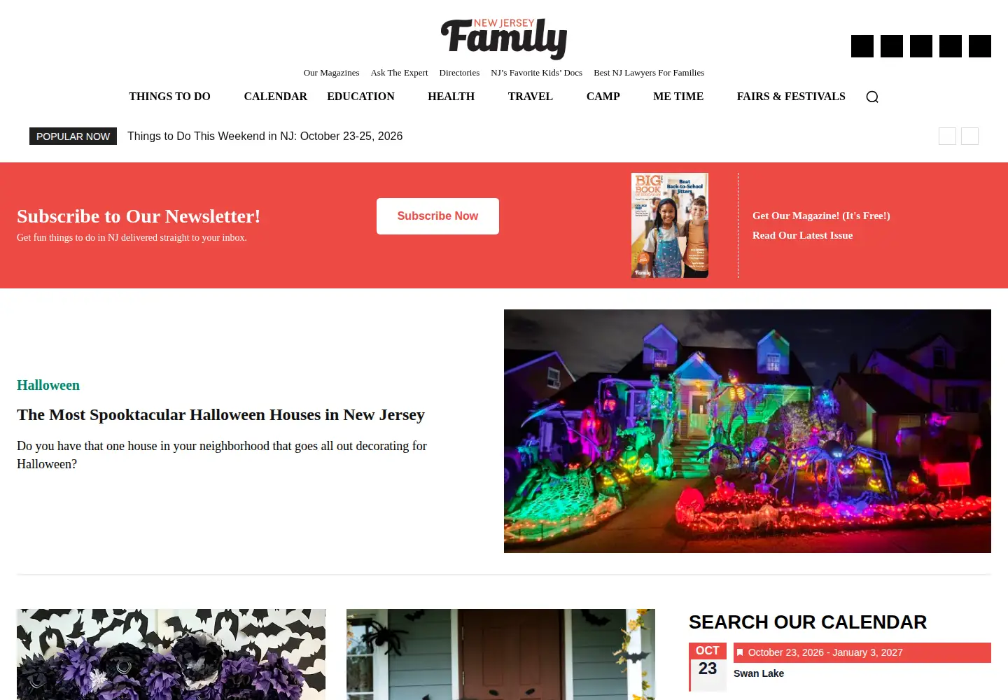 Screenshot of njfamily.com
