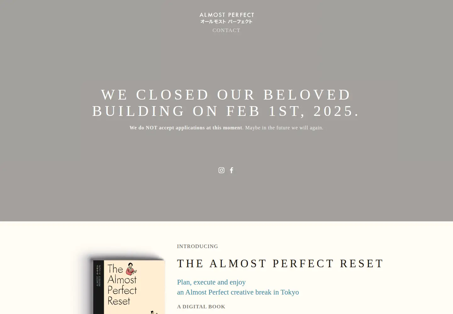 Screenshot of almostperfect.jp