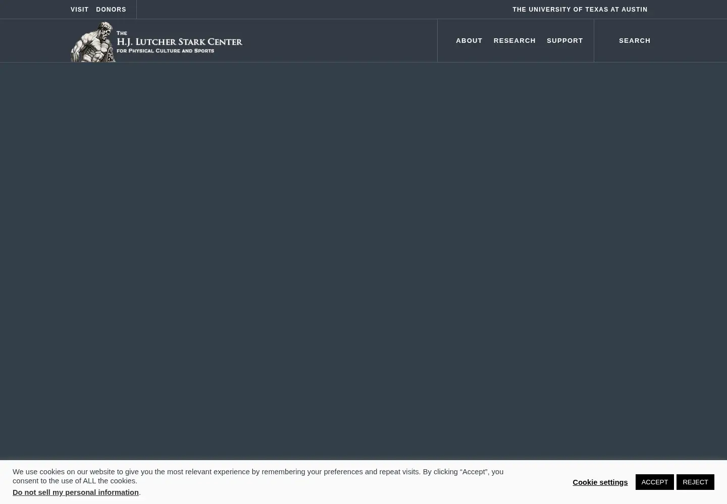 Screenshot of starkcenter.org