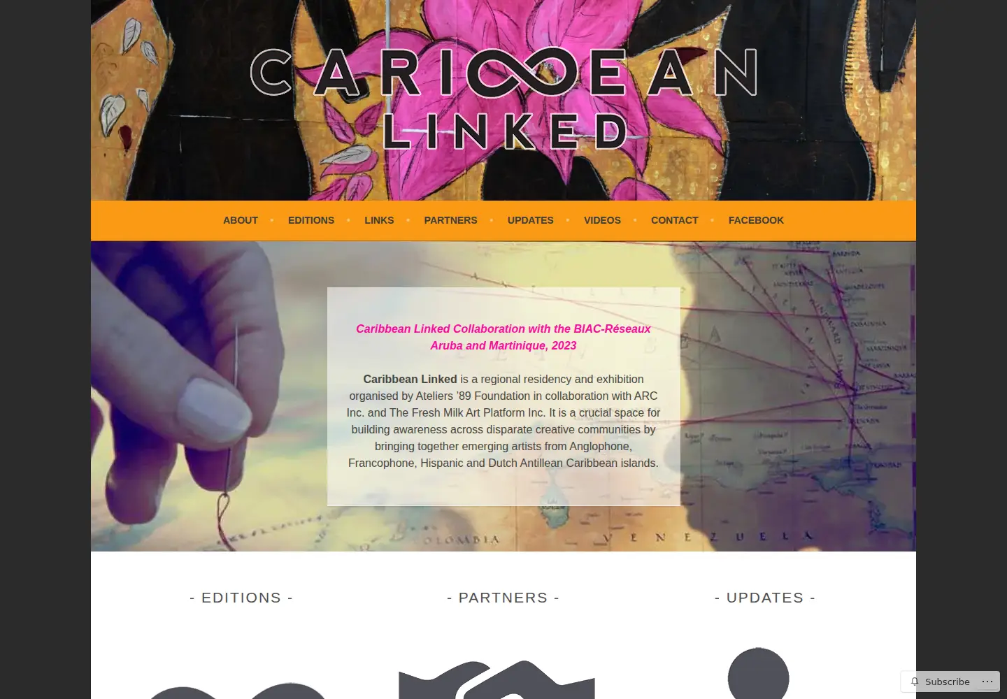Screenshot of caribbeanlinked.com