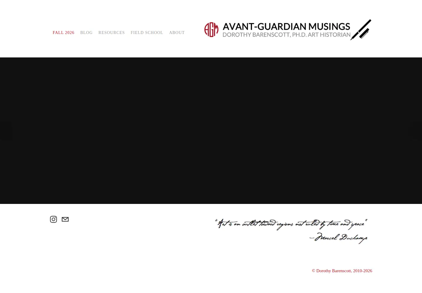 Captured homepage of dorothybarenscott.com in the current scan