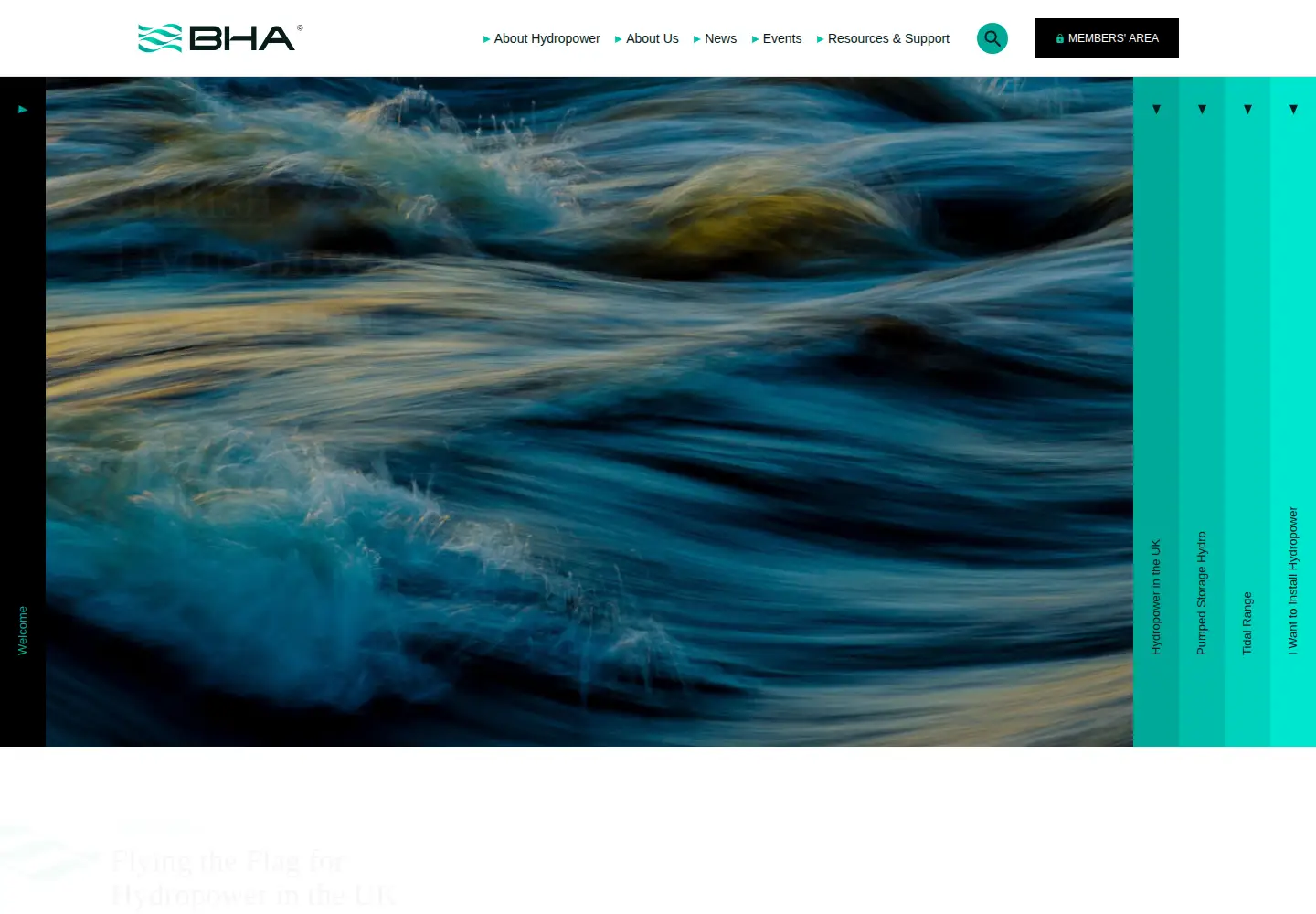 Screenshot of british-hydro.org