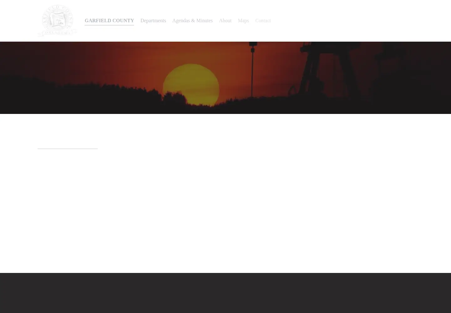 Screenshot of garfieldok.com