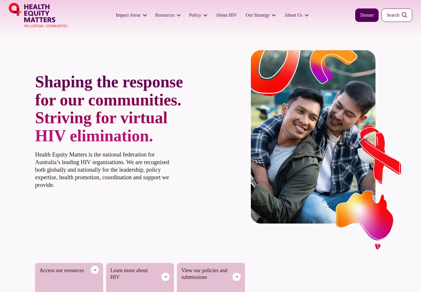Screenshot of afao.org.au