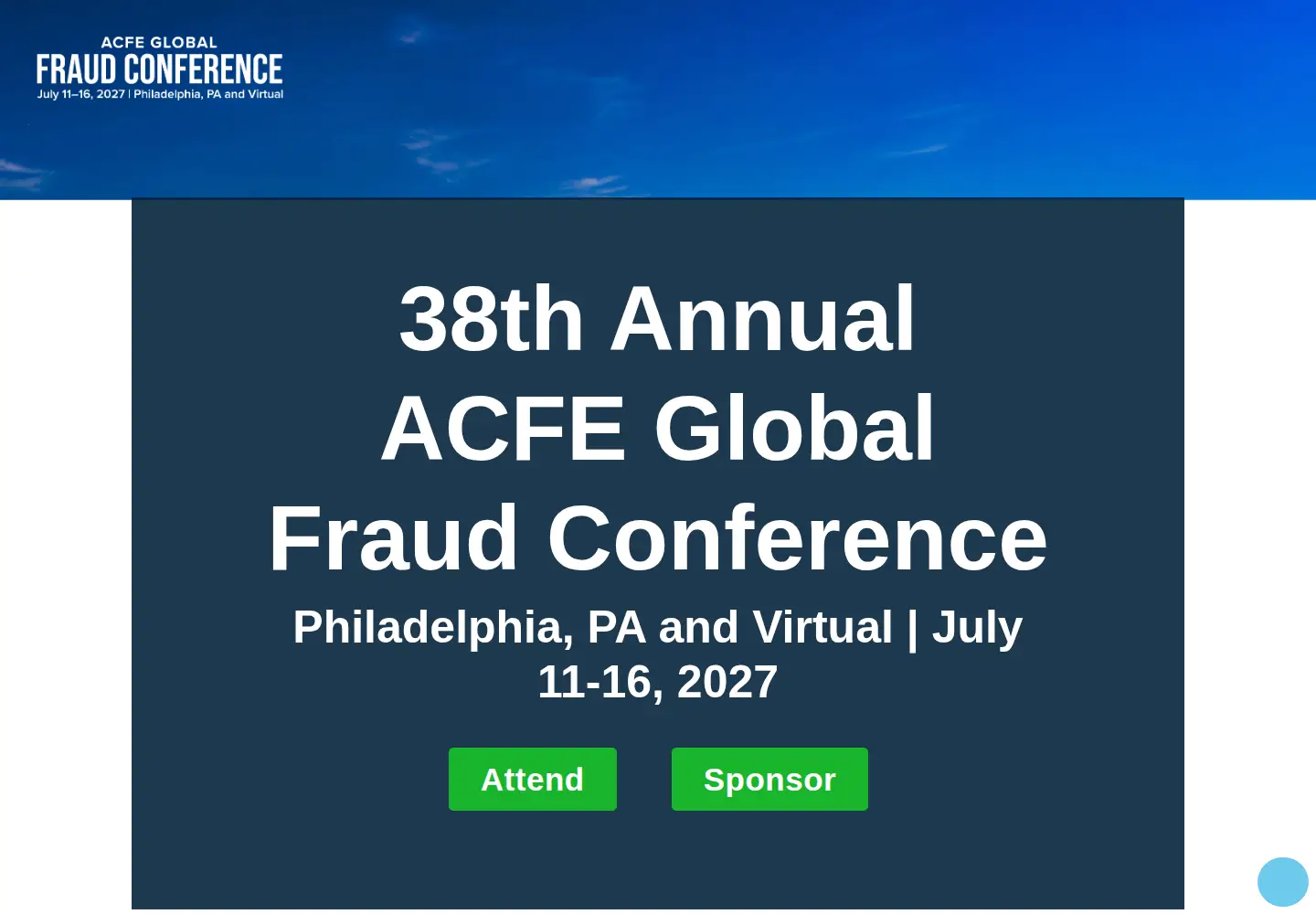 Screenshot of fraudconference.com