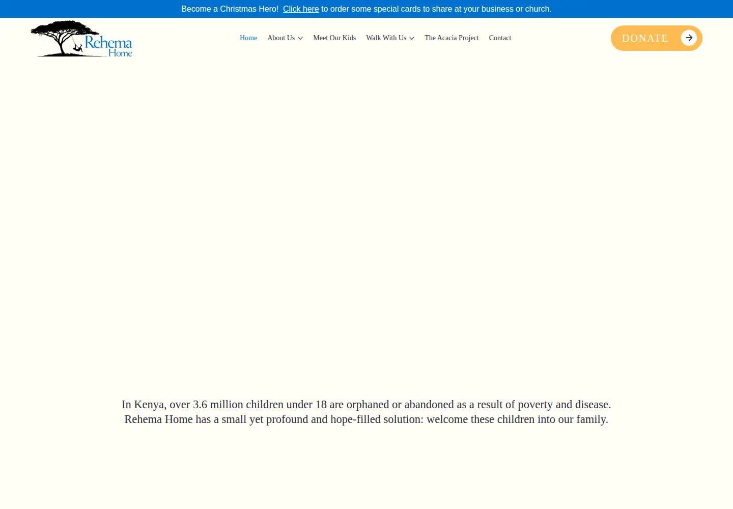 Screenshot of rehemahome.org