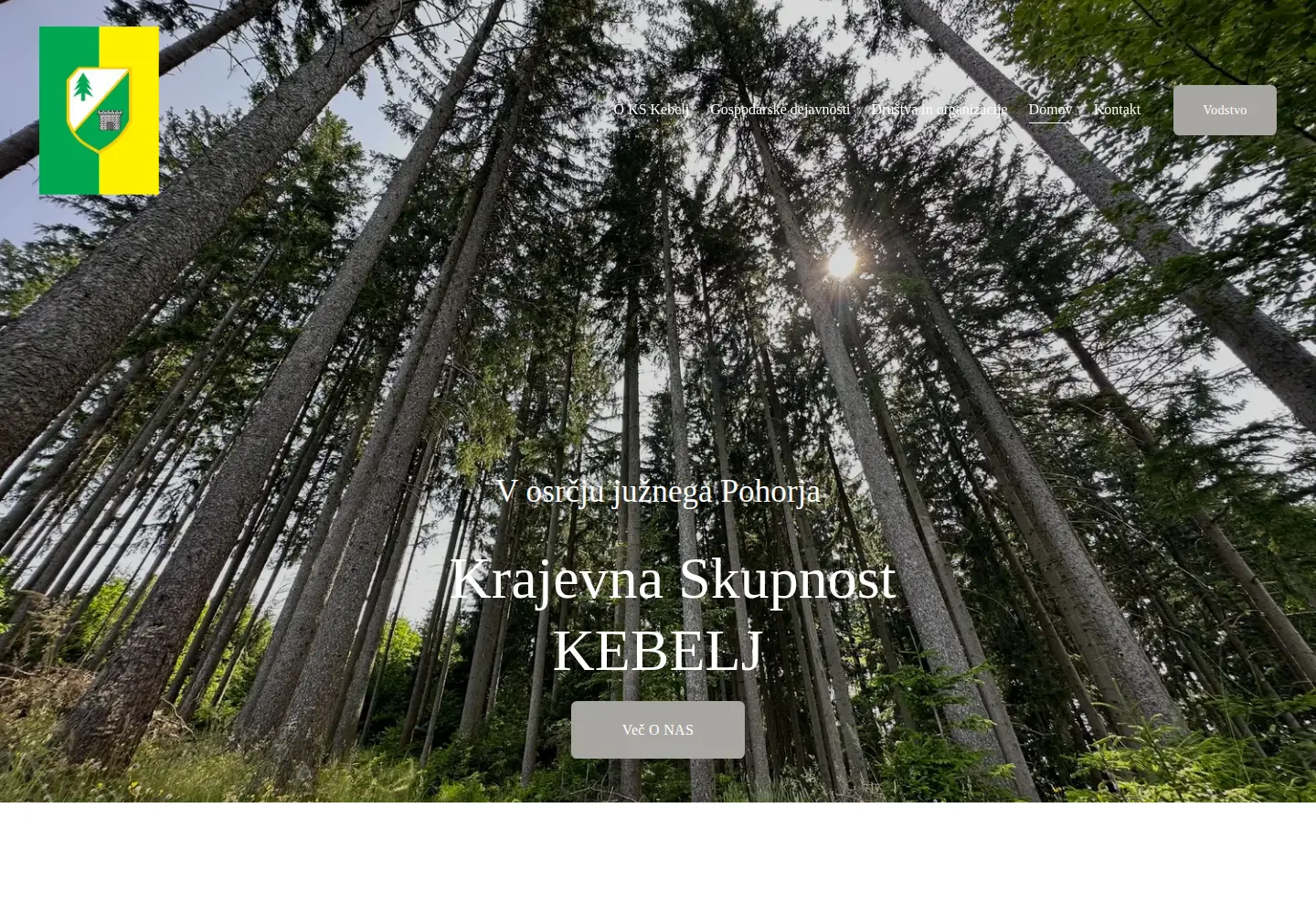 Screenshot of kebelj.si