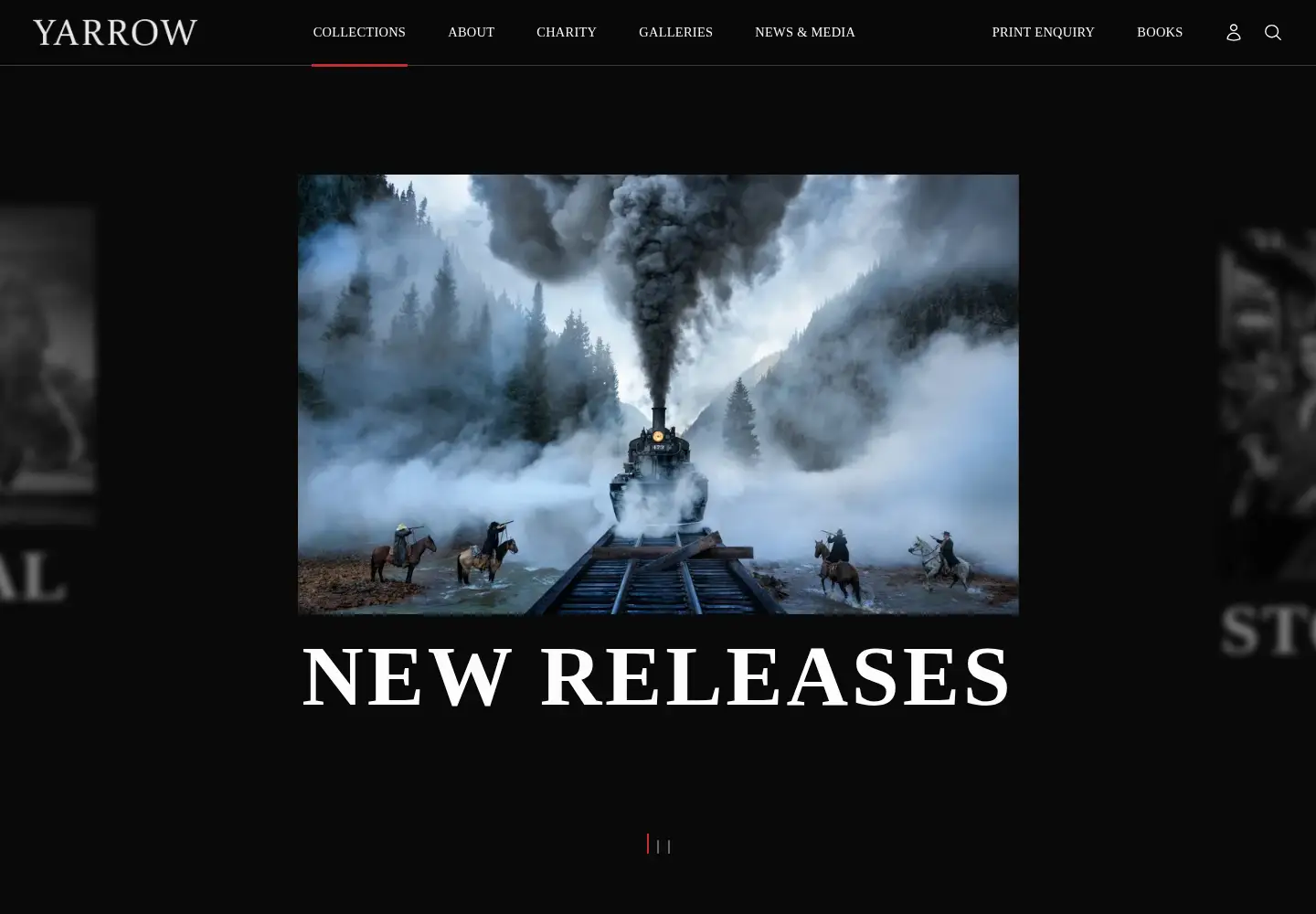 Screenshot of davidyarrow.photography