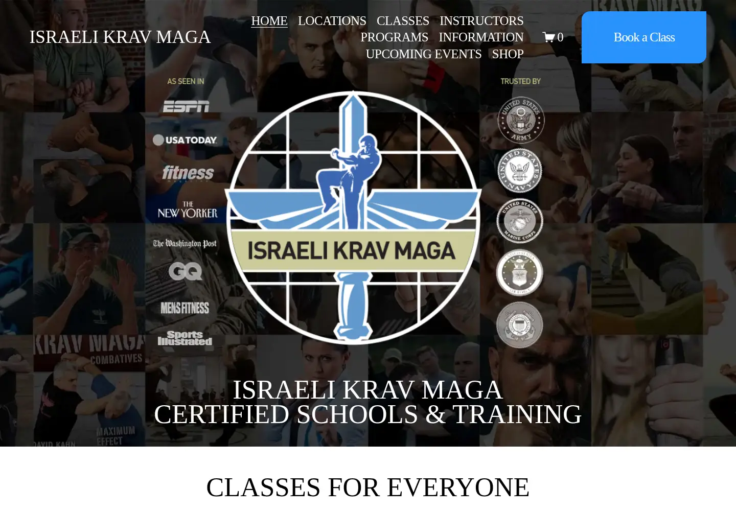 Screenshot of israelikrav.com