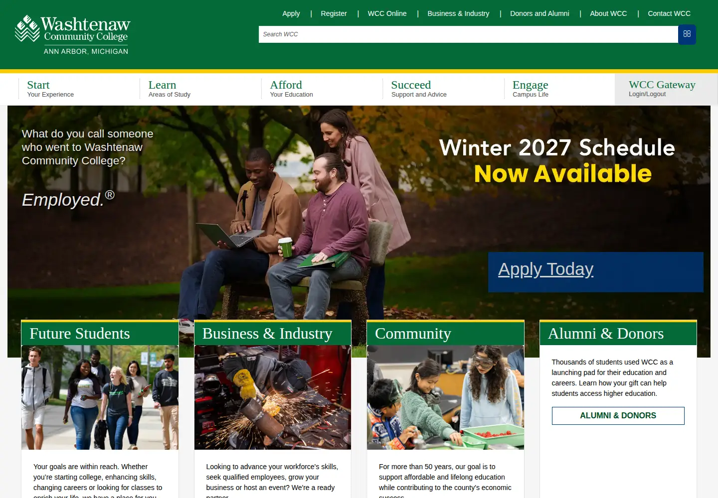 Screenshot of wccnet.edu