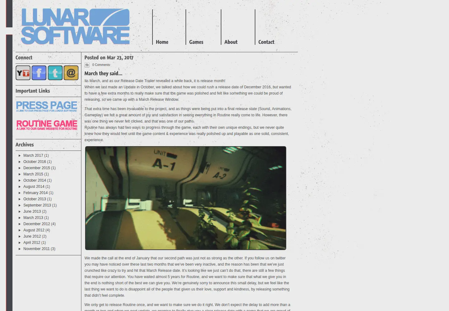 Screenshot of lunar-software.com