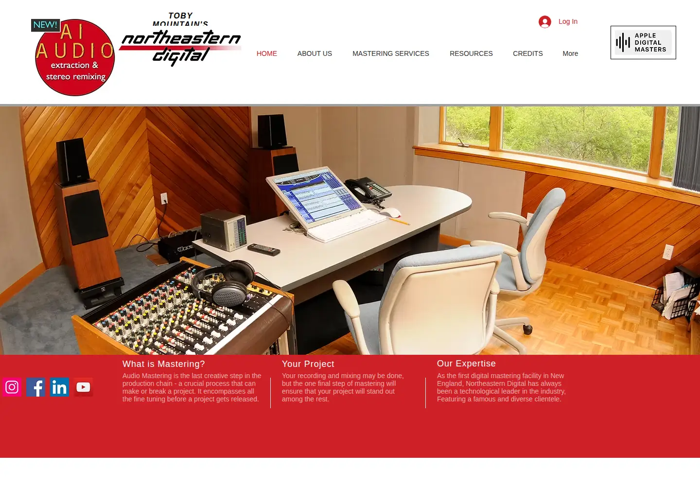 Screenshot of northeasterndigital.com