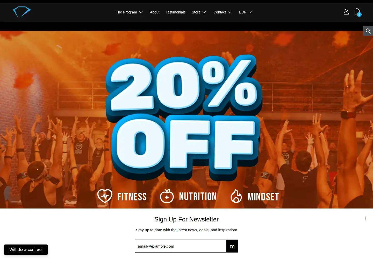 Screenshot of ddpyoga.com
