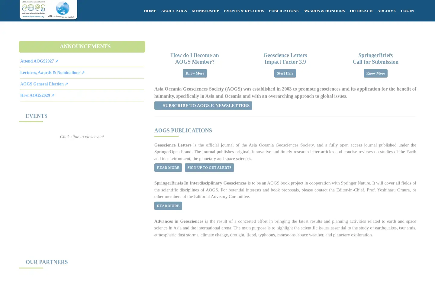 Screenshot of asiaoceania.org