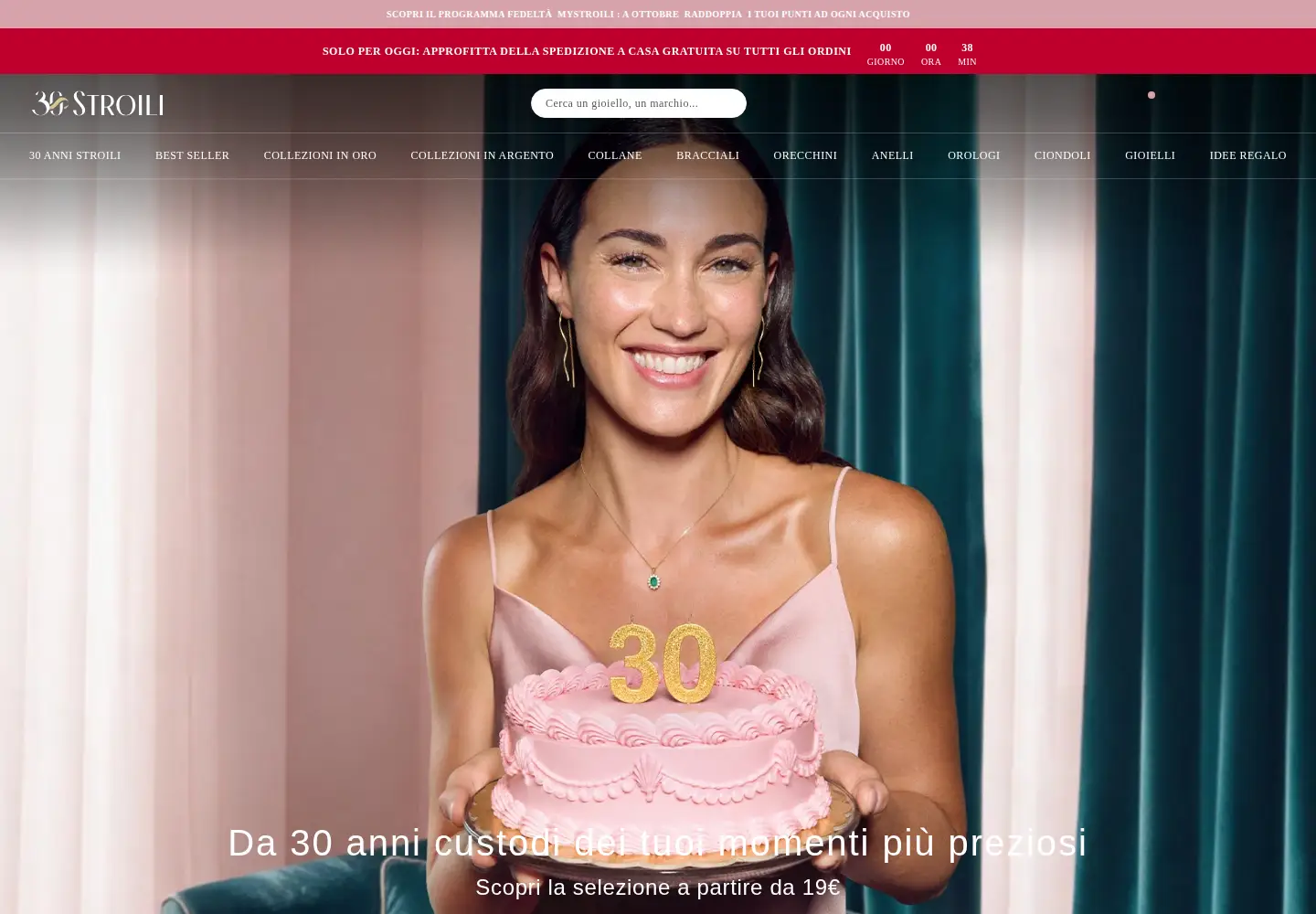 Screenshot of stroilioro.com
