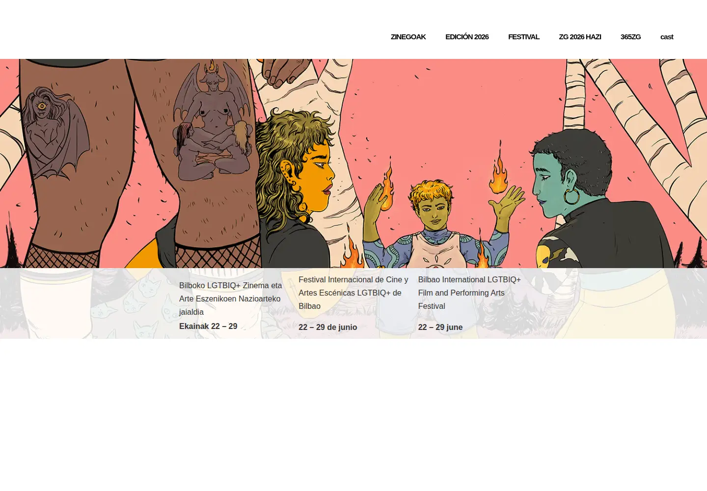 Screenshot of zinegoak.com