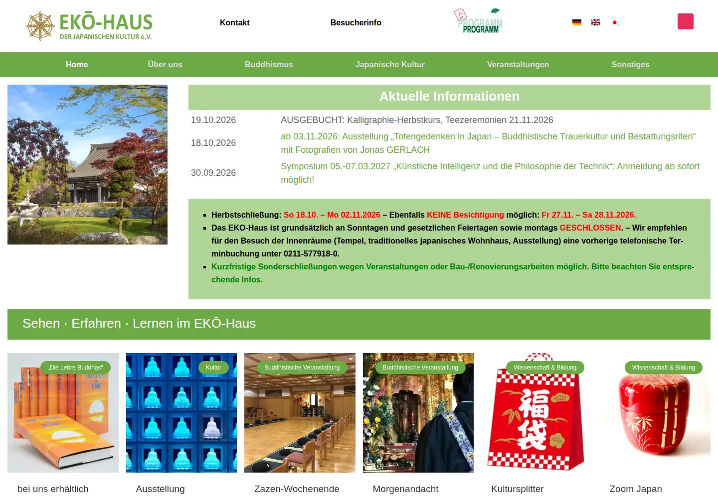 Screenshot of eko-haus.de