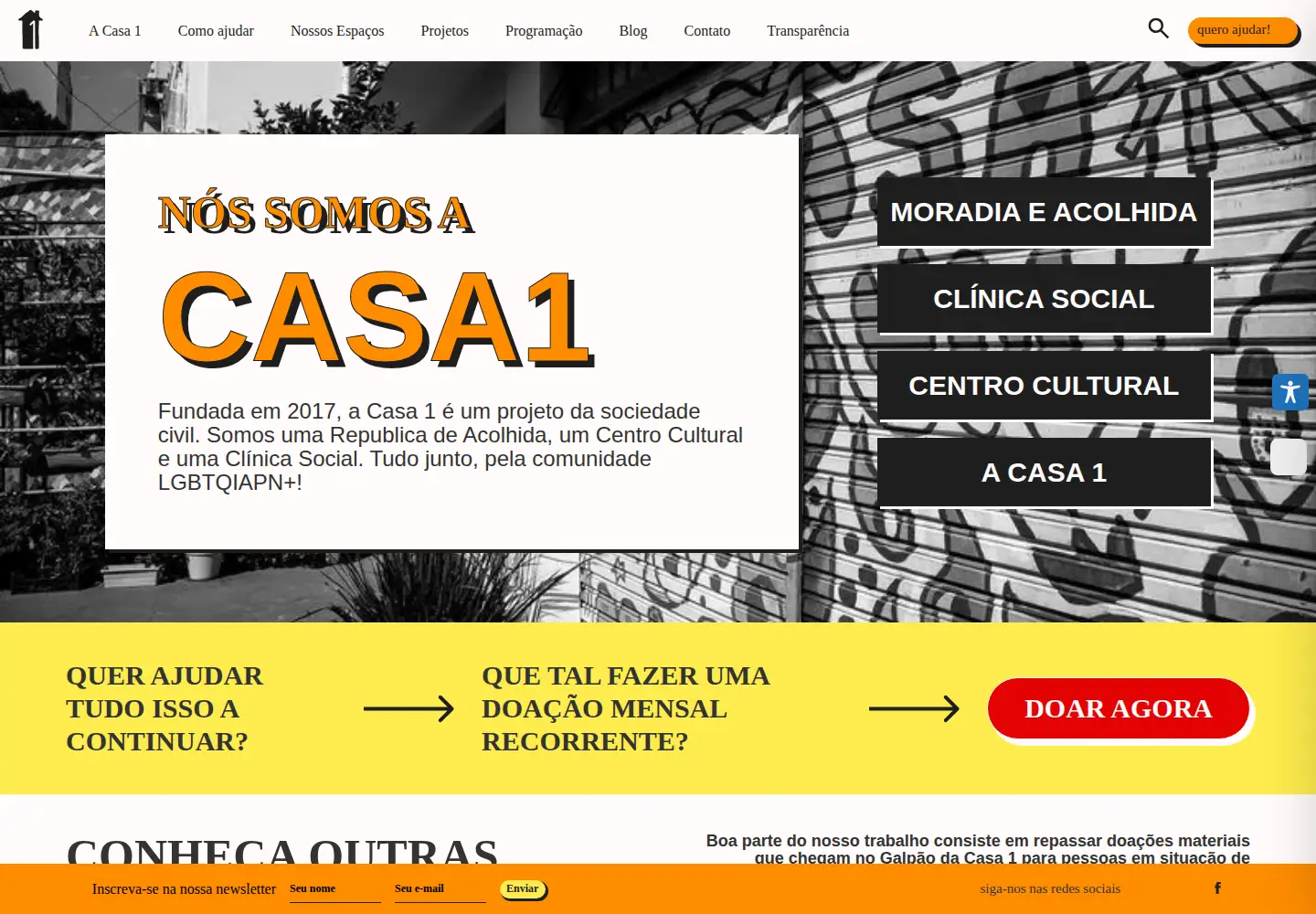 Screenshot of casaum.org