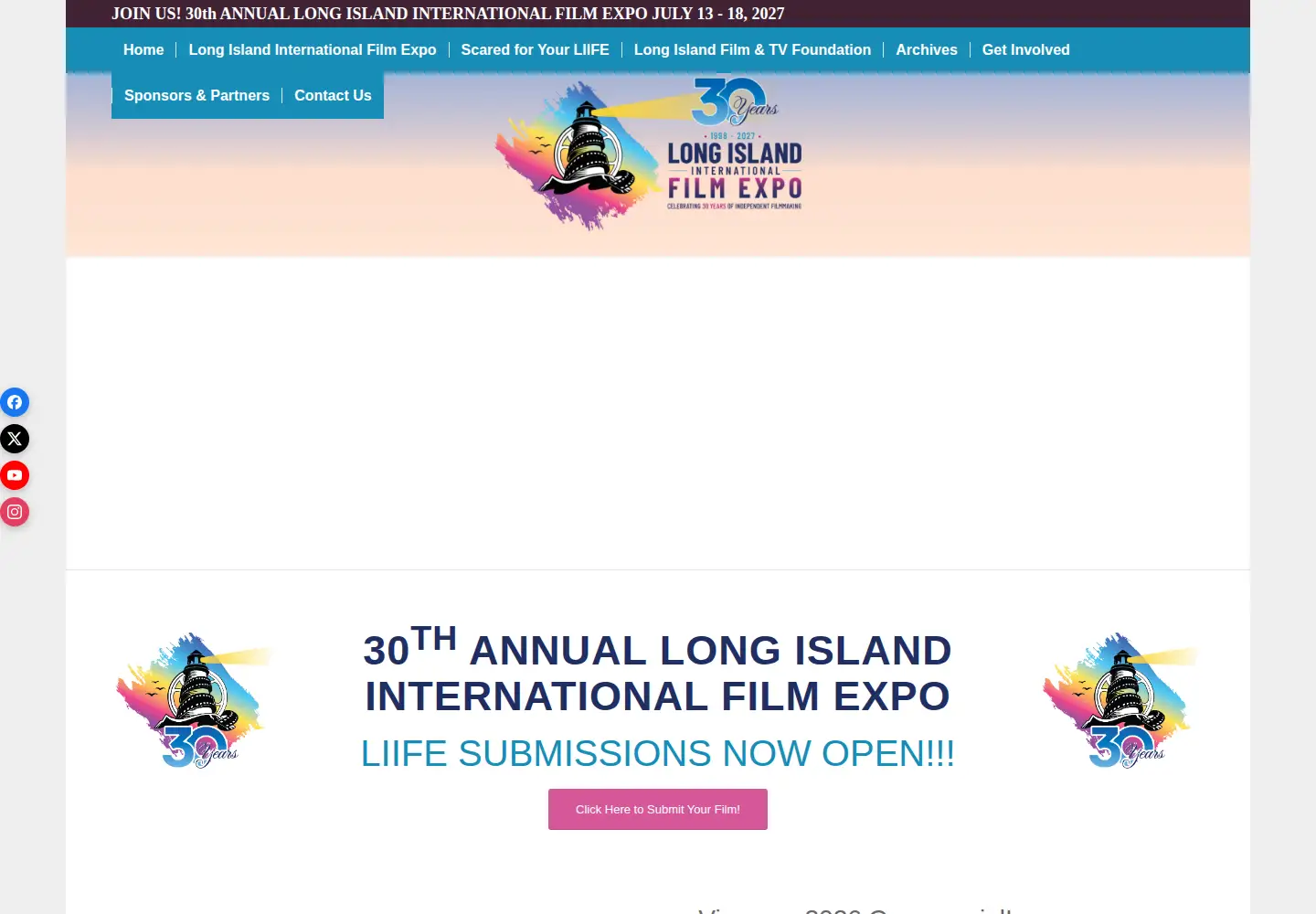 Screenshot of longislandfilm.com
