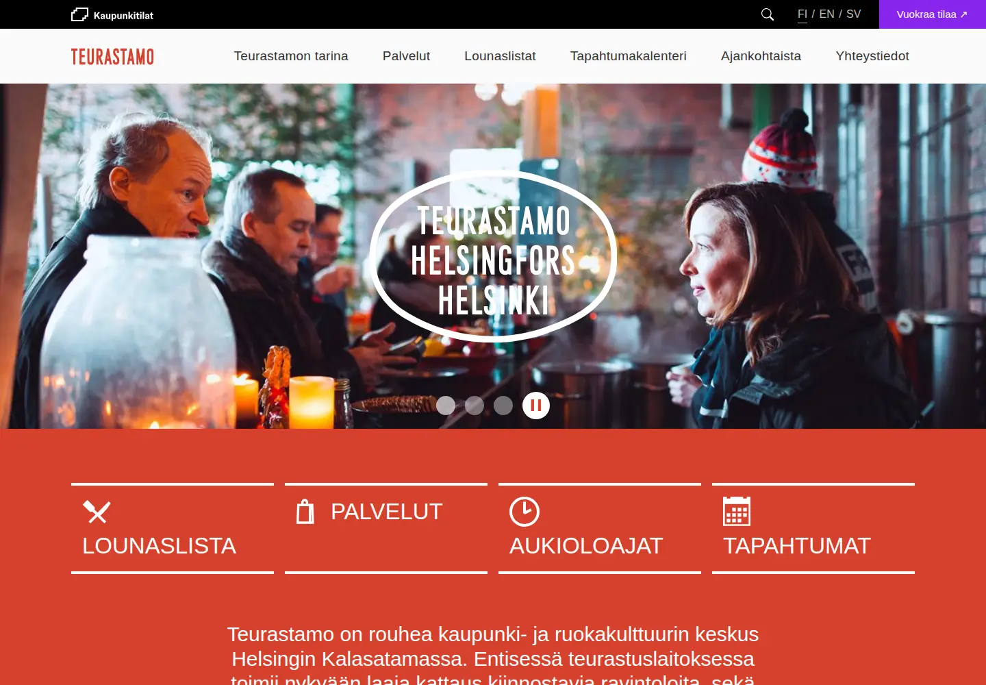 Screenshot of teurastamo.com