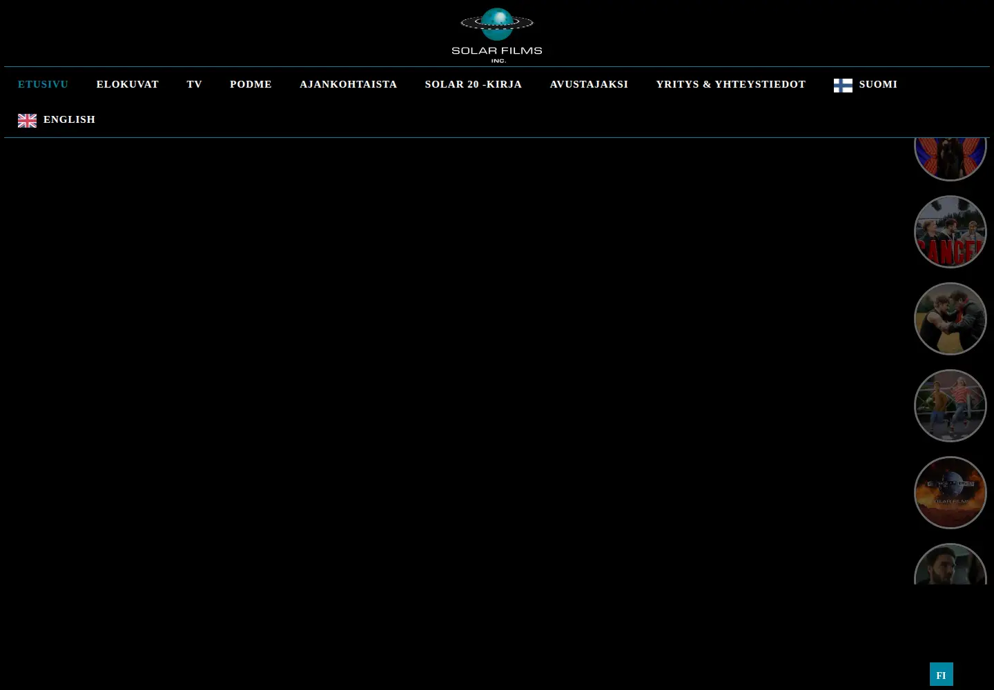 Screenshot of solarfilms.com