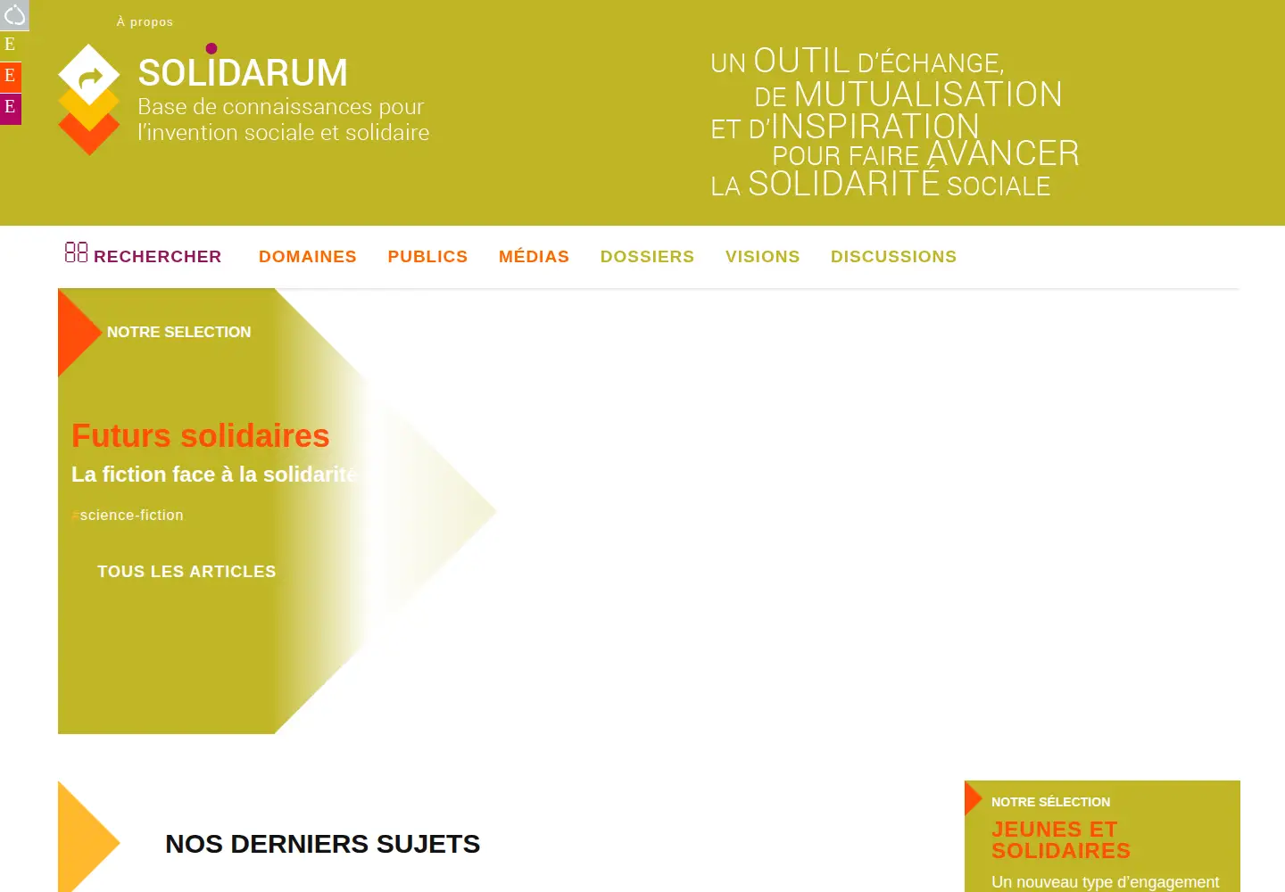 Screenshot of solidarum.org