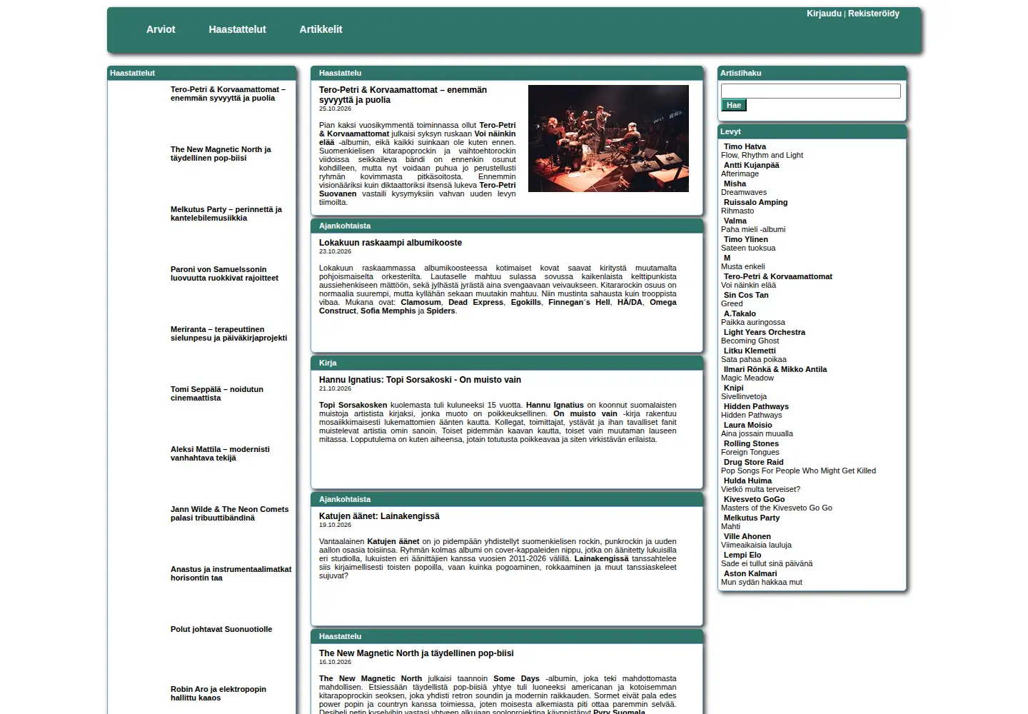 Captured homepage of desibeli.net in the current scan