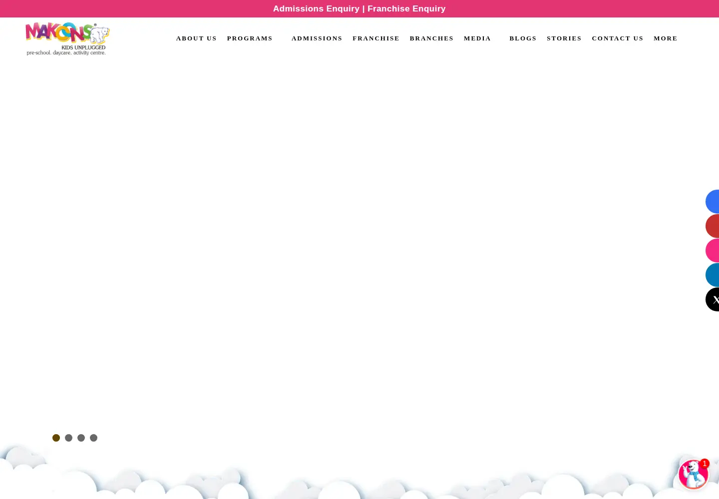 Screenshot of makoons.com